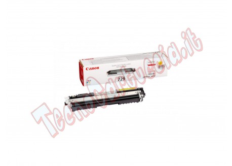 Toner Originale Canon 729 Giallo 1.000 Pagine 4367B002