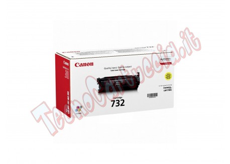 Toner Originale Canon 732 Giallo 6.400 Pagine 6260B002