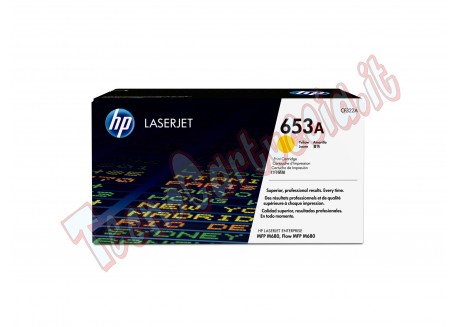 Toner Originale HP CF322A Giallo 16.500 Pagine 653A