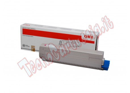 Toner Originale Oki 44844614 Magenta 7.300 Pagine