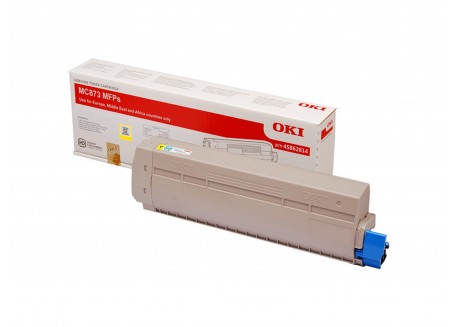Toner Originale Oki 45862814 Giallo 10.000 Pagine