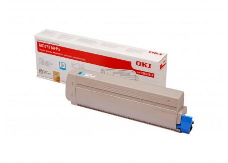 Toner Originale Oki 45862816 Ciano 10.000 Pagine