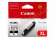 Cartuccia Originale Canon 0318C001 CLI-571XLBK Nero Alta Capacità