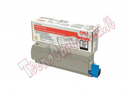 Toner Originale Oki 43324408 Nero 6.000 Pagine