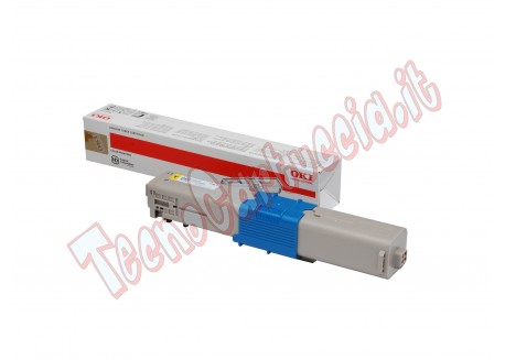 Toner Originale Oki 44973533 Giallo 1.500 Pagine