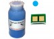 Kit Ricarica Toner per Canon 707 Ciano 2.000 Pagine con Chip