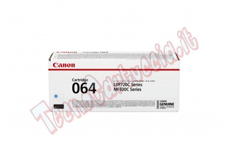 Toner Originale Canon 064 Ciano 5.000 Pagine 4935C001