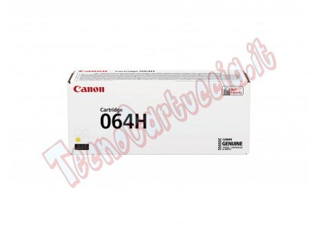 Toner Originale Canon 064H Giallo 10.400 Pagine 4932C001