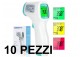 10x Termometro a pistola Infrarossi Laser Frontale senza contatto (10pezzi)