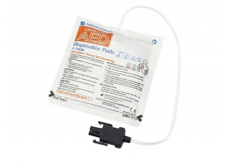 Elettrodi Adulti / Pediatrici Defibrillatore Nihon Kohden AED 3100 Piastre Bambini Dura 4 ann P-740K