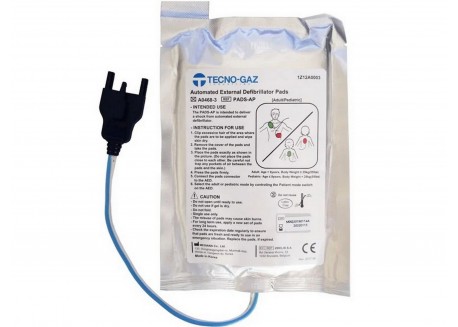 Elettrodi Adulti / Pediatrici Defibrillatore Tecnoheart Plus Piastre Bambini Dura 2 anni 1Z12A0003