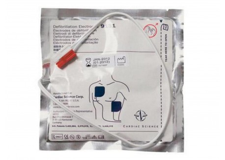 Elettrodi Adulti Defibrillatore Cardiac Science Powerheart G3 Responder Piastre Dura 2 anni 9131-001