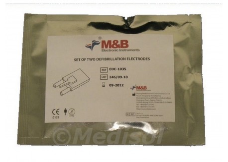 Elettrodi Adulti per Defibrillatore M&B AED 7000 Piastre Adulto Dura 1,5 anni AED_elektroden