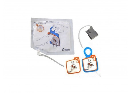 Elettrodi Pediatrici Defibrillatore Cardiac Science Powerheart G5 Piastre Bambino 2 anni XELAED003A