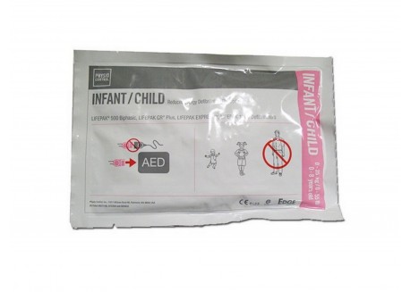 Elettrodi Pediatrici Defibrillatore Physio Control CR Express Piastre Bambino 2 anni 11101-000016