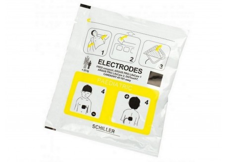 Elettrodi Pediatrici Defibrillatore Schiller Fred PA1 / Easyport Piastre Bambino 1 anno 2.155067