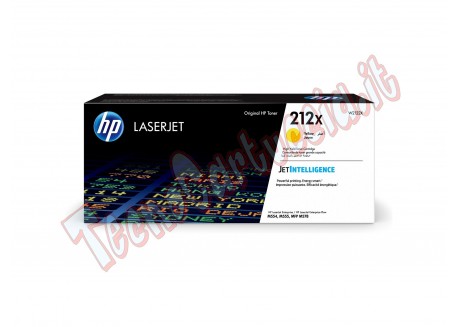 Toner Originale HP W2122X Giallo 10.000 Pagine 212X