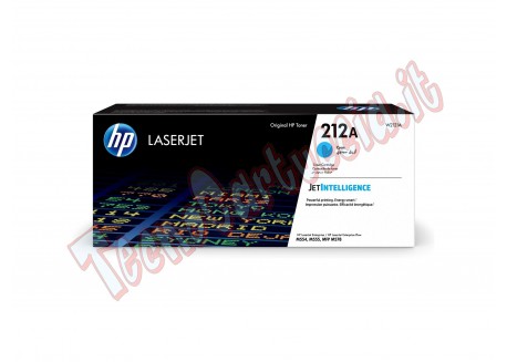 Toner Originale HP W2121A Ciano 4.500 Pagine 212A