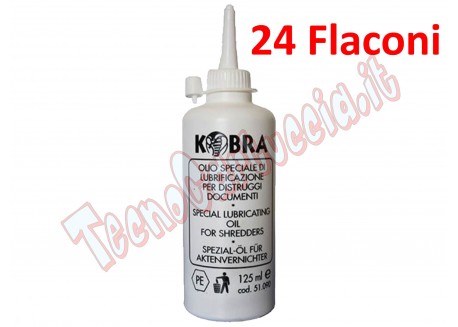 Confezione da 24 flaconi Olio Kobra 125ml