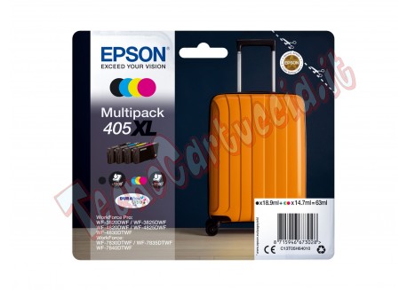 Cartucce di inchiostro Epson Multipack BK/C/M/Y serie405XL