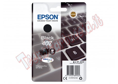 Cartuccia Originale Epson Nero 407 2.600 pagine