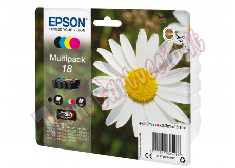 MULTIPACK 18 CONTENENTE N.4 CARTUCCE SERIE 18/MARGHERITA