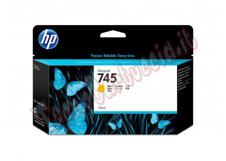 Hp - Cartuccia Originale ink - 745 - Giallo - F9J96A - 130ml