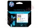 SCATOLA CON 3 CARTUCCE D'INCHIOSTRO HP 711DA 29 ML GIALLO