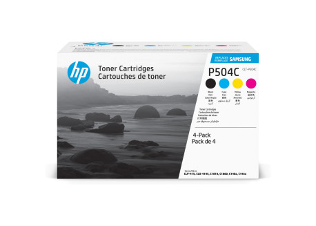 Samsung/HP - Conf. 4 Toner originale - C/M/Y/K - CLT-P504C - SU400A