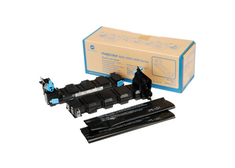 Konica Minolta - Scatola 2 vaschette recupero Toner - C/M/Y 9.000 pag / K 36.000 pag