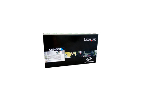 Lexmark - Toner - Ciano - C5240CH - return program - 5.000 pag