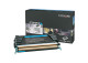 Lexmark - Toner - Ciano - C736H2CG - non return program - 10.000 pag