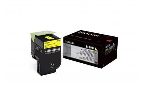 TONER GIALLO 800H4 ALTA CAPACITA' CX410DE/ CX410DTE e CX410E