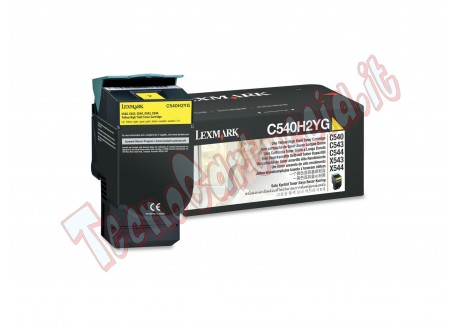 TONER GIALLO NON RETURN PROGRAM C54X X54X ALTA CAPACITA'