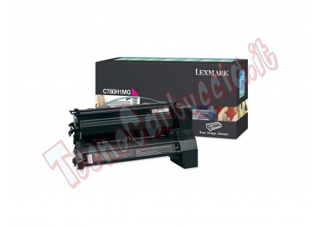 TONER RETURN PROGRAM MAGENTA X782MFP C780 C782 ALTA CAPACITA'