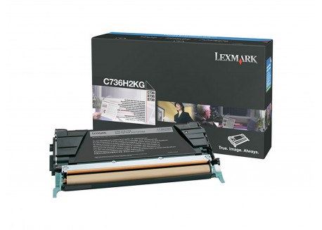 TONER NERO NON RETURN PROGRAM C736 X736 X738 ALTA CAPACITA'