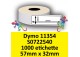Etichette per Dymo 11354 S0722540 57x32 mm 1000et Permanente