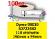 Etichette per Dymo 99019 S0722480 190x59mm Perm 110et (min 100pz)
