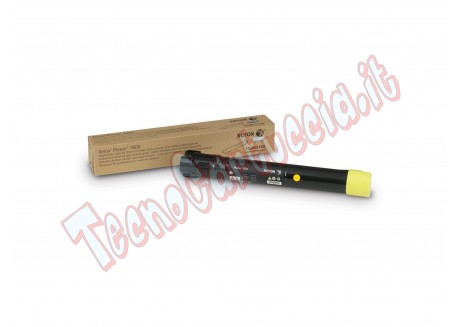 TONER GIALLO PHASER 7800 ALTA CAPACITA' 106R01568