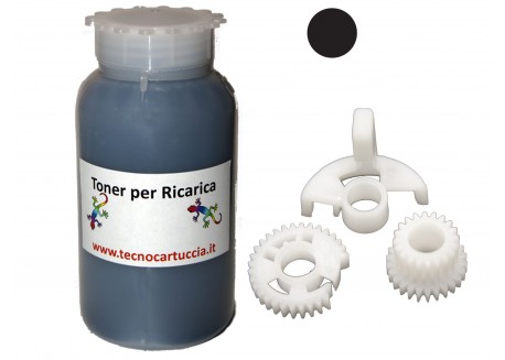 Kit Ricarica Toner per Brother TN-2120 2.600 Pagine con Ingranaggio