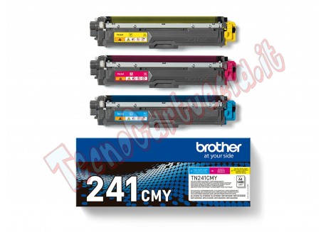 Bundle di 3 toner TN-241 C/M/Y da 1.400 pagine/cad.