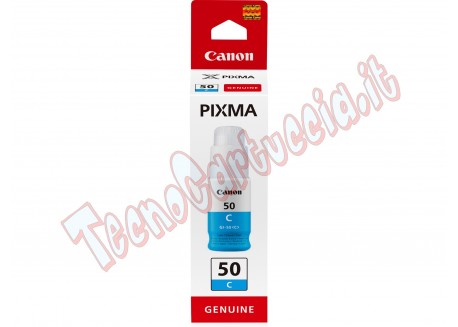 Cartuccia Originale Canon Ciano Ink GI-50 7.700 pag