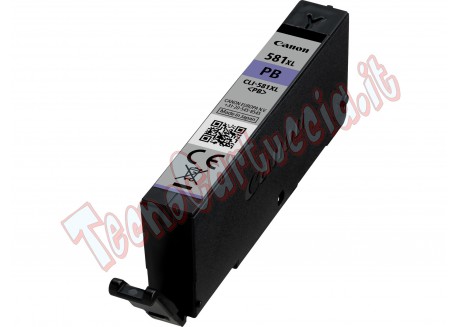 Cartuccia Originale Canon CLI-581PBXL Blu Fotografico 2053C001