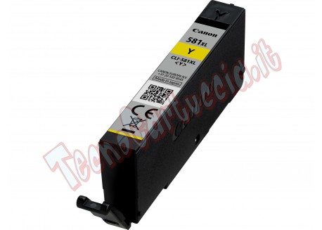 Cartuccia Originale Canon CLI-581YXL Giallo 2051C001