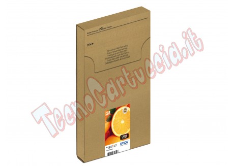 CONF. 5 CARTUCCE INK MULTIPACK 1 PER COLORE 33 ARANCE