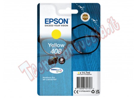 Epson Cartuccia DURABrite Ultra, 408 Giallo