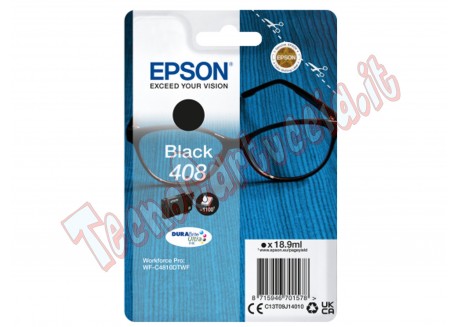 Epson Cartuccia DURABrite Ultra, 408 Nero