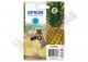 Epson Cartuccia Originale 604XL Ananas Ciano 4 ml - C13T10H24010
