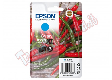 Epson Cartuccia Peperoncino 503XL Ciano 6,4 ml - T09R24010