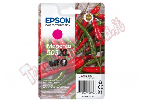 Epson Cartuccia Peperoncino 503XL Magenta 6,4 ml - T09R34010